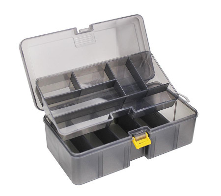 Two layers tackle box(yellow buckle)