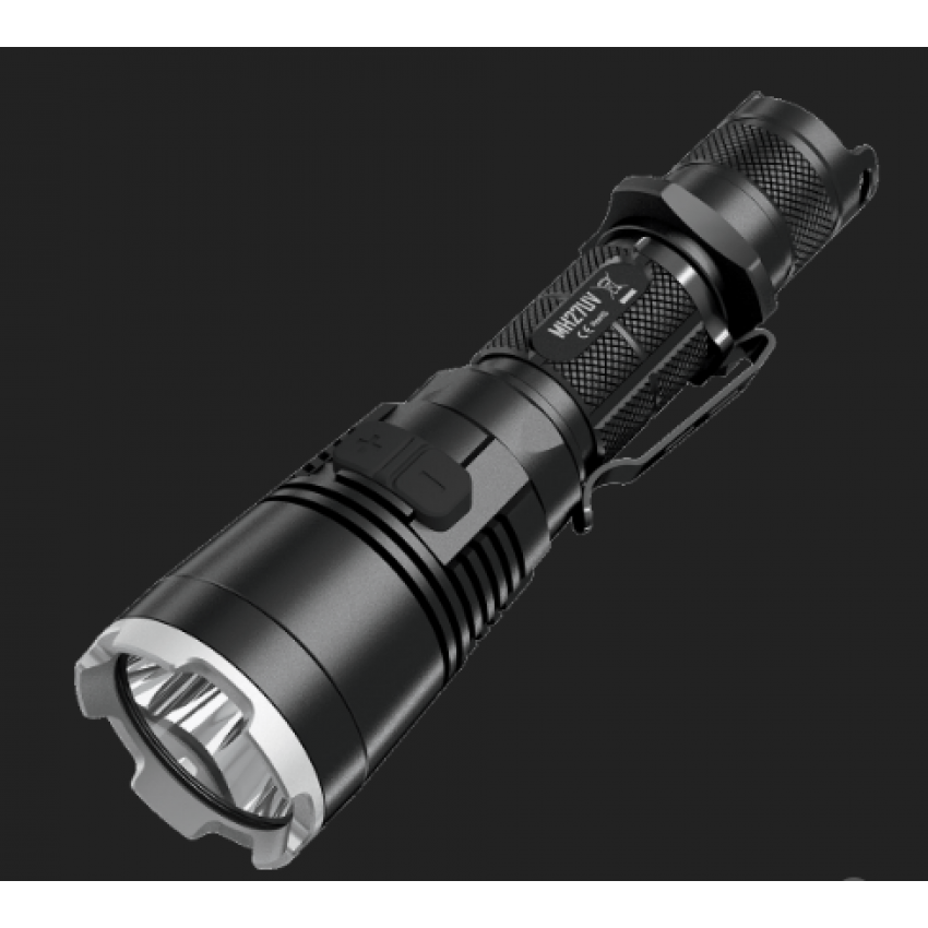 NITECORE MH27UV 1000 Lumen Rechargeable LED Flashlight with White, Red, Blue, and UV Lights