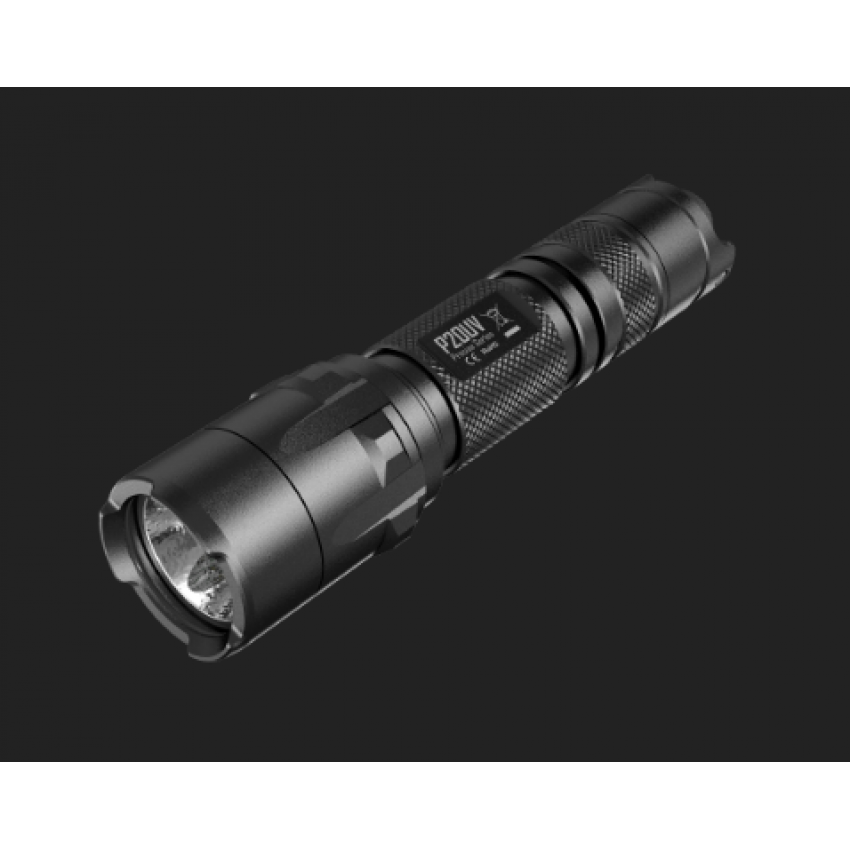 NITECORE P20UV Tactical Strobe Ready LED Flashlight with 4 UV Light