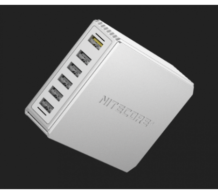 NITECORE UA66Q 6 Port USB Charger with QC 3.0/2.0 DESKTOP POWER ADAPTER
