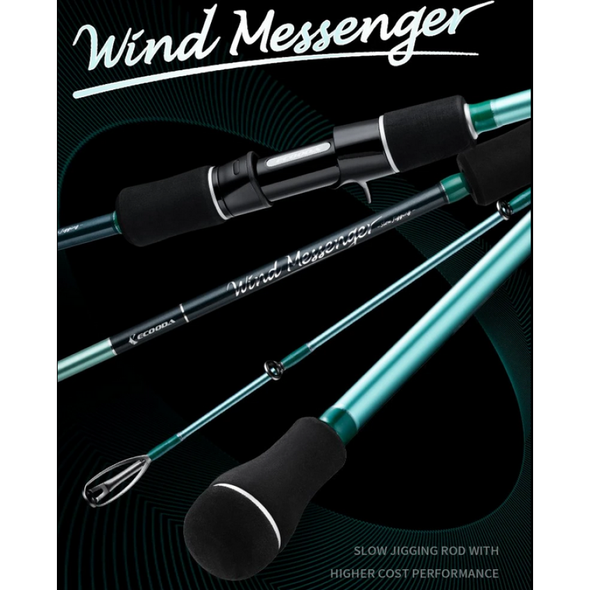 ECOODA Wind Messenger Slow Jigging ROD EWMSJ B642ML