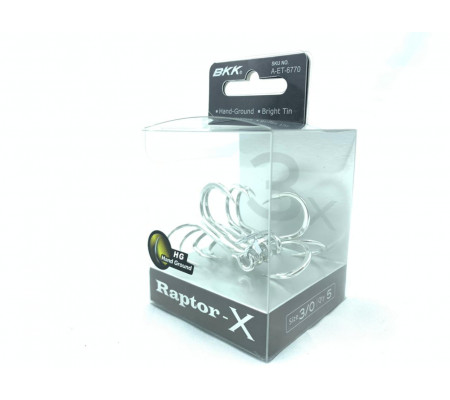 BKK Raptor-X treble hook size 3/0