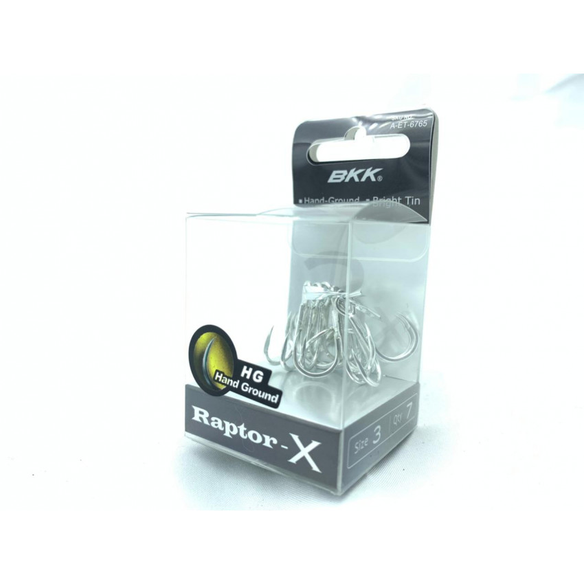 BKK Raptor-X treble hook size 3