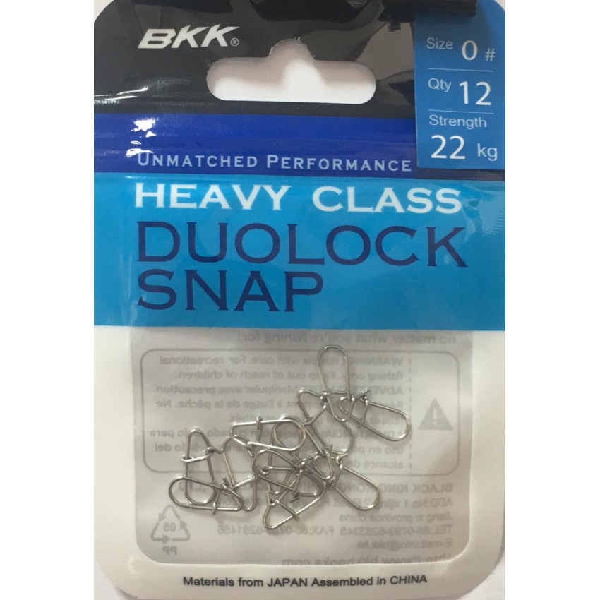 BKK HEAVY CLASS DUOLOCK SNAP-51 #0