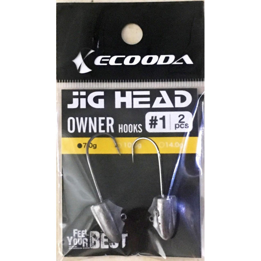 ECOODA JIG HEAD OWNER HOOKS 7G #1
