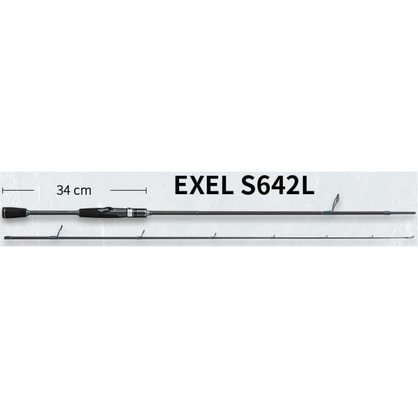 ECOODA ONLINE EXEL S642L LIGHT LURE ROD SPINNING