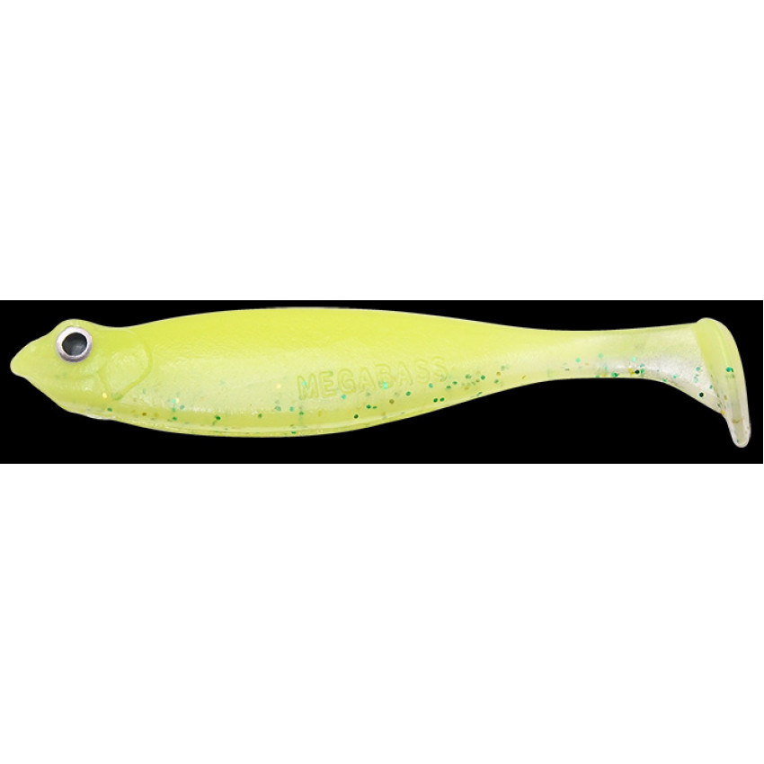 MEGABASS HAZEDONG SHAD SW 3inch GLOW CHART LIME
