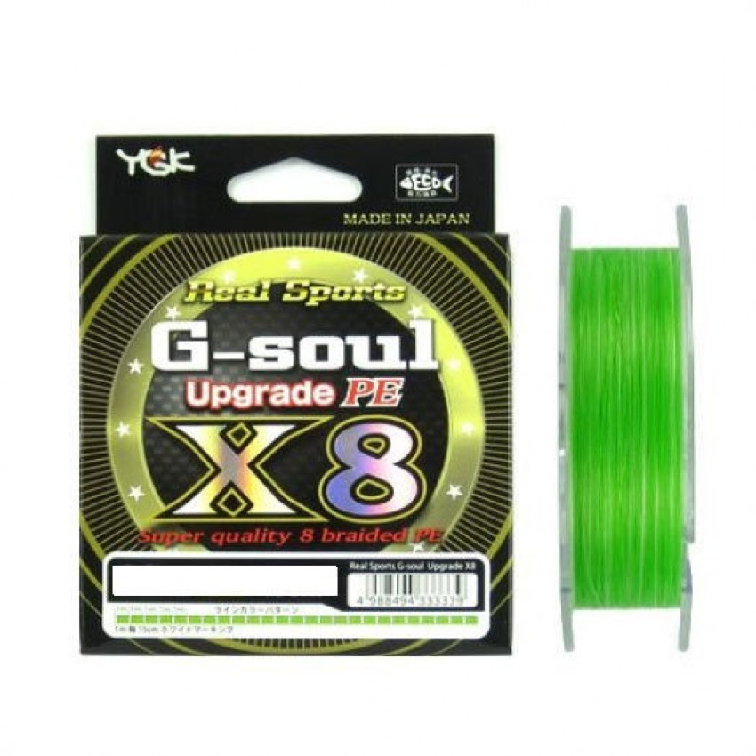 YGK G-SOUL UPGRADE PE X8 200M #0.8 16LB